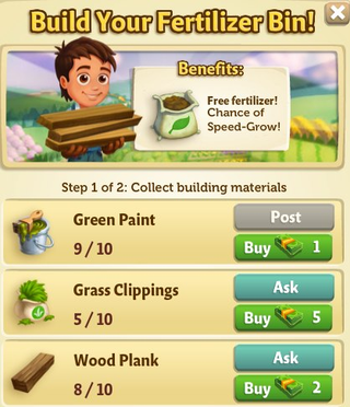 Illustration for article titled FarmVille 2 Fertilizer Bin: Everything You Need to Know